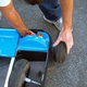 Illustration for article titled Its a Go-Kart That Folds Into a Suitcase. Any Questions?
